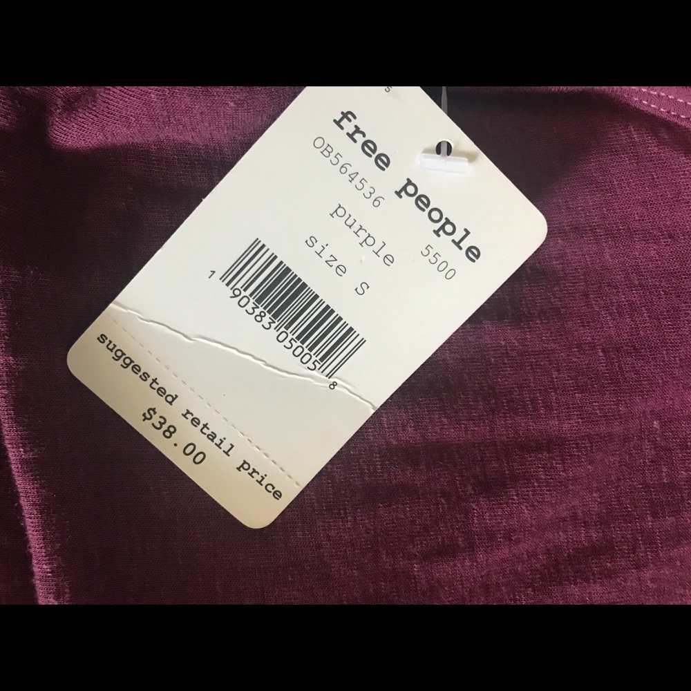 Free People flare tank brand new with tags